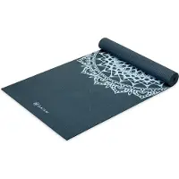 Gaiam - Marrakesh Yogamatte Printed - Yogamat 173 x 61 x 0,5 cm, grijs