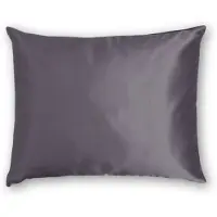 Silk Heaven Zijden Kussensloop Midnight Shadow - 19MM - - 60x60cm / Hotelsluiting