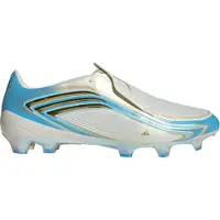 Adidas F50 Messi Elite Gras Voetbalschoenen (FG) Wit Lichtblauw Goud