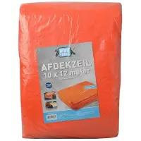 Gardalux Afdekzeil | | 10 x 12 m (150 gr/ m², Oranje, Waterdicht)