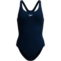 Speedo Eco Endurance+ Medalist Swimsuit Blauw UK 28 Vrouw