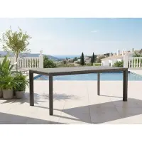 Lesli Living Outdoor Living - Tafel Murcia black 220x100cm