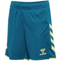Hummel Sportbroek azuur / geel