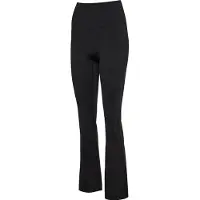 Hummel Yoga High Waist Flare Leggings Zwart L Vrouw