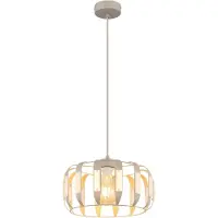 Globo Design Hanglamp Arlen Zand Bruin