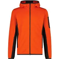 CMP - Jacket Fix Hood with Sleeve Pocket - Fleecevest 46, rood