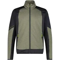 CMP - Jacket Grid Tech - Fleecevest 58, olijfgroen