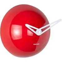 Karlsson Cool Retro Cap Wandklok | Ø15cm | Bright scarlet rood