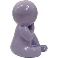 PT Living Decoratie Statue Amigo Dreaming Medium Soft Purple