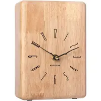 Karlsson Rama Cuckoo Wandklok | Met Koekoeksklok | 14x20x6cm | Light hout