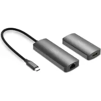 Digitus DS-55343, 4K video extender, USB-C - HDMI, 30 meter