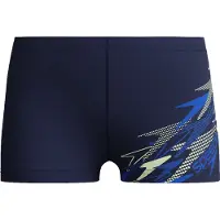 Speedo Medley Logo Swimming Boxer Blauw 7-8 Years Jongen