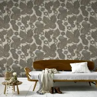 Overig Vliesbehang Antibes An28271 - Beige - Bruin - Grijs - 10,05 M X 53 Cm