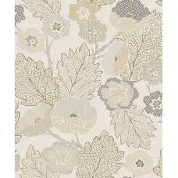 Overig Vliesbehang Antibes An28270 - Beige - Grijs - Goud - 10,05m X 53cm
