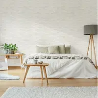 Overig Vliesbehang Antibes An28220 - Off White - Lichtgrijs - Licht Greige - 10,05 M X 53 Cm
