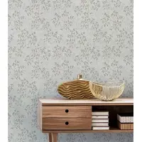 Overig Vliesbehang Antibes An28250 - Lichtgrijs - Vergrijsd Ijsblauw - Taupe - 10,05m X 53cm
