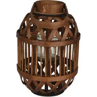 Décoris Windlicht | | Ø 32 x 47 cm (Bamboe)
