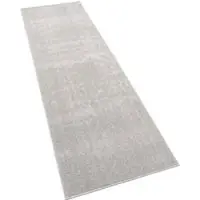 Tapis.fr Tapijt Portivo zilver 80x250 cm