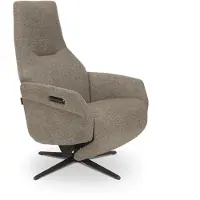 De Bommel Meubelen Relaxfauteuil (elektrisch/zwart) Opera - Sneak Liver