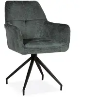 Bommel Wonen Armstoel Maxime - zachte velvet - Movie Niagara - poten zwart - sale - laatste stuks