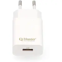 Q-Master Oplader | | 5W (USB A, Wit)