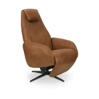 De Bommel Meubelen Relaxfauteuil Davoli - handmatig - microleder Oxx Camel - OP=OP
