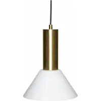 Hubsch Contrast Plafondlamp Messing