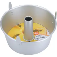 Wilton 10 Inch Angel Food Cake Pan, Aluminium Bakvorm voor Taarten, PFAS-vrij