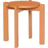 Hubsch Always kruk oranje