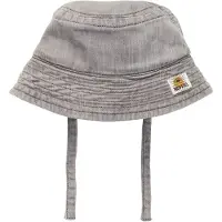 Noppies Jongens Denim Zomer Hoedje Hsinchu Dark Grey Wash - 3M-6M