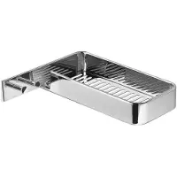 Gedy Il GIGLIO hoekplank, 250x42x215mm, chroom