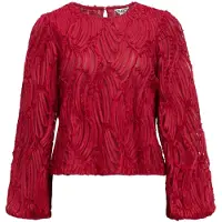 Object Blouse 'OBJLucie' rood