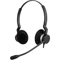 Jabra YOU'RE ON Jabra Biz 2300 QD Duo - Hoofdtelefoon - Hoofdband - Kantoor/callcenter - Zwart - Binaural - 1,075 m