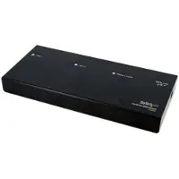 StarTech.com .com DVI-videosplitter met 2 poorten en audio - 1 ingangsapparaat - 2 beeldschermen - 1 x DVI-aansluiting