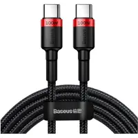 Baseus Cafule Series 100W PD2.0 Flash Charge USB-C Kabel 2m Rood