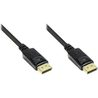GOOD CONNECTIONS Premium DisplayPort kabel - versie 1.2 (4K 60Hz) / zwart - 10 meter