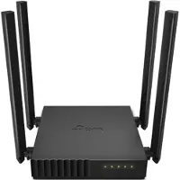 TP-LINK WLAN-router, snelle Ethernet, dual-band (2,4 GHz/5 GHz), zwart