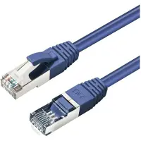 Microconnect SSTP CAT6 1M netwerkkabel Blauw