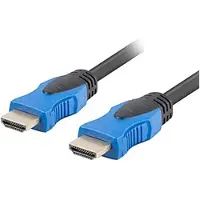 Lanberg HDMI-kabel - - CA-HDMI-20CU-0200-BK - 20 meter - Resolutie 3840x2160 - Verchroomde connectoren
