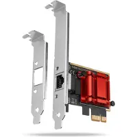 Axagon PCEE-G25 PCIe Adapter 2.5 Gigabit Ethernet Realtek 8125, PXE, w. SP & LP *PCIEM *RJ45F