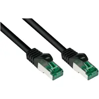 GOOD CONNECTIONS S/FTP CAT6a 10 Gigabit outdoor netwerkkabel met PE mantel / zwart - 3 meter