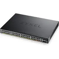 Zyxel XGS2220-54FP beheerde switch 48x gigabit Ethernet, 2x 10G Ethernet, 4x 10G SFP+, 40x PoE+, 10x PoE++