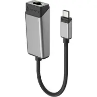Alogic ULCGE-SGR Adapter, USB-C naar RJ45 Gigabit Ethernet, space grey