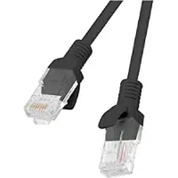 Lanberg PCU5-10CC-1000-BK PATCHKABEL CAT.5E UTP 10M SCHWARZ FLUKE ZERTIFIKAT