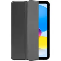 Cazy tablet Hoes geschikt voor iPad 11 (2025) 11 inch / 10e generatie (2022) 10.9 inch - TriFold Bookcase - Zwart