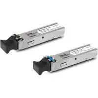 Planet SFP-poort mini-GBIC module IEEE 802.3ab/802.3z Gigabit Ethernet standaard 1000Base-LX 120km, Zendontvangers