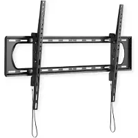 Value TV muurbeugel, 80 mm afstand tot de muur, kantelbaar, <304,8cm/120", <120kg, zwart