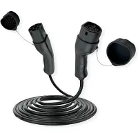 Roline Auto oplaadkabel Type2, 1-fase, 250VAC (1P+N+E), 32 A, 7.4 kW, 5 m