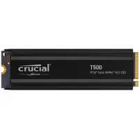 Crucial T500 | 1TB NVMe SSD | M.2 Gen4 | 7.300MB/s Lezen | 6.800MB/s Schrijven | Heatsink
