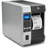 Zebra ZT610, Thermo transfer, 600 x 600 DPI, 152 mm/sec, Bedraad en draadloos, Zwart, Grijs